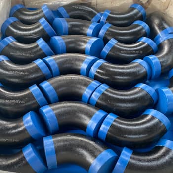 ASME B16.9 ASTM A234 Gr. WPB Bou soude koud